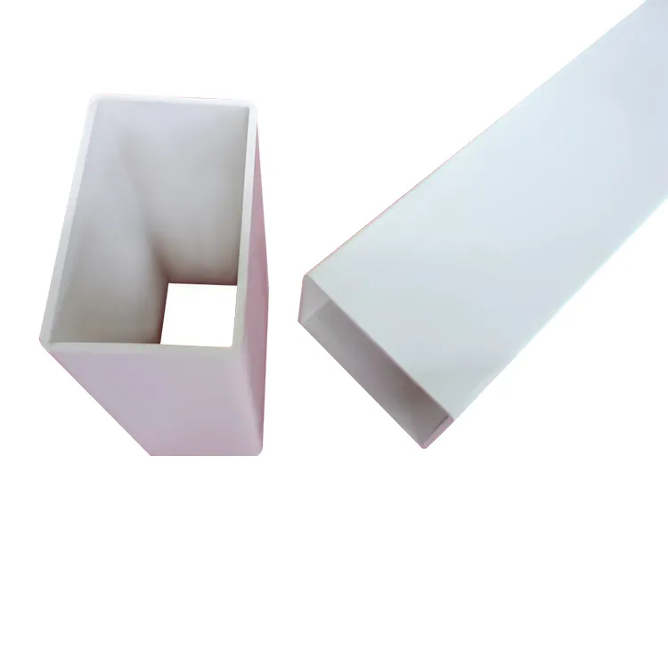 Premium 90mm and 100mm PVC Grating Rectangular Tube Grid