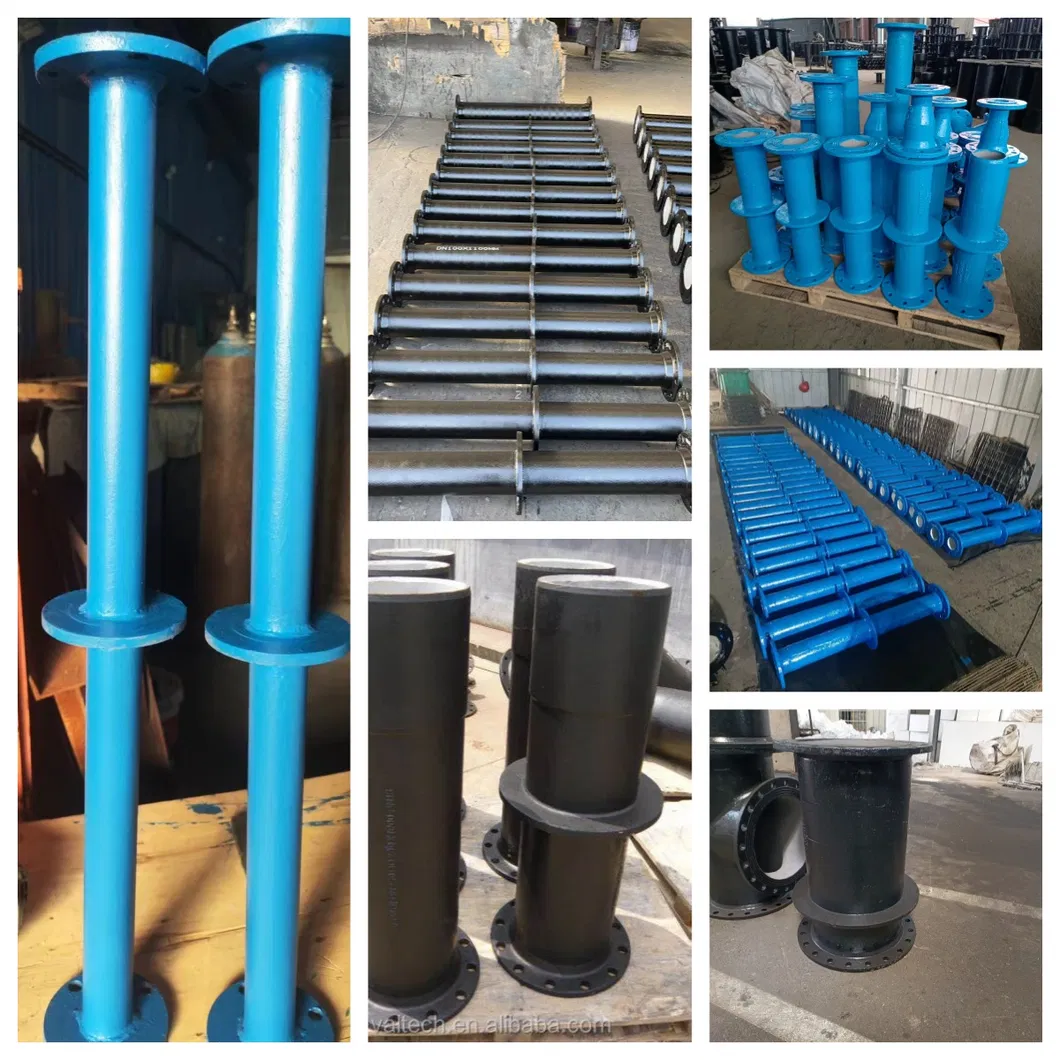 ISO2531 En545 En598 DN40-DN2600 Malleable Iron Pipe Fitting for PVC Pipe