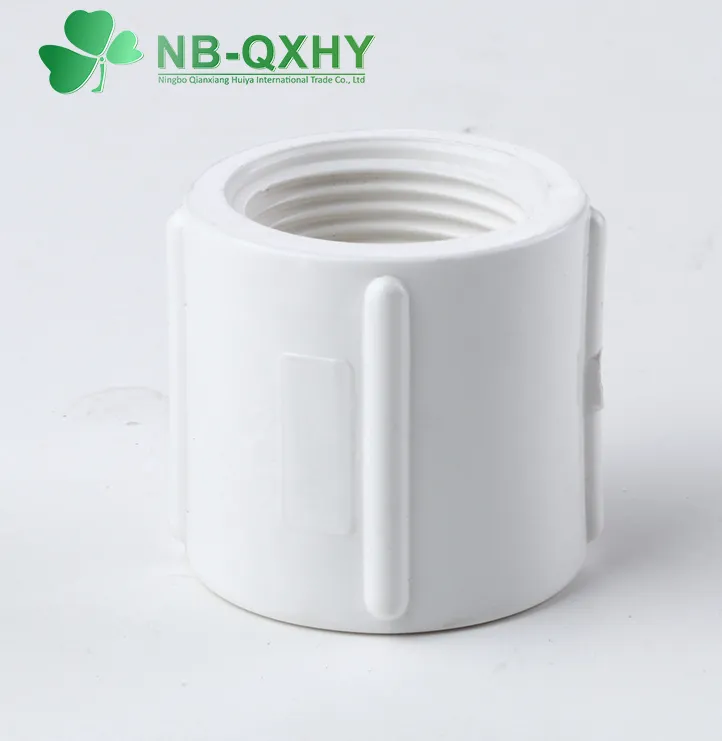 Wholesale Pipe Fittings 1/2"- 4" Inch PVC Plastic Elbow UPVC BS Thread Fittings