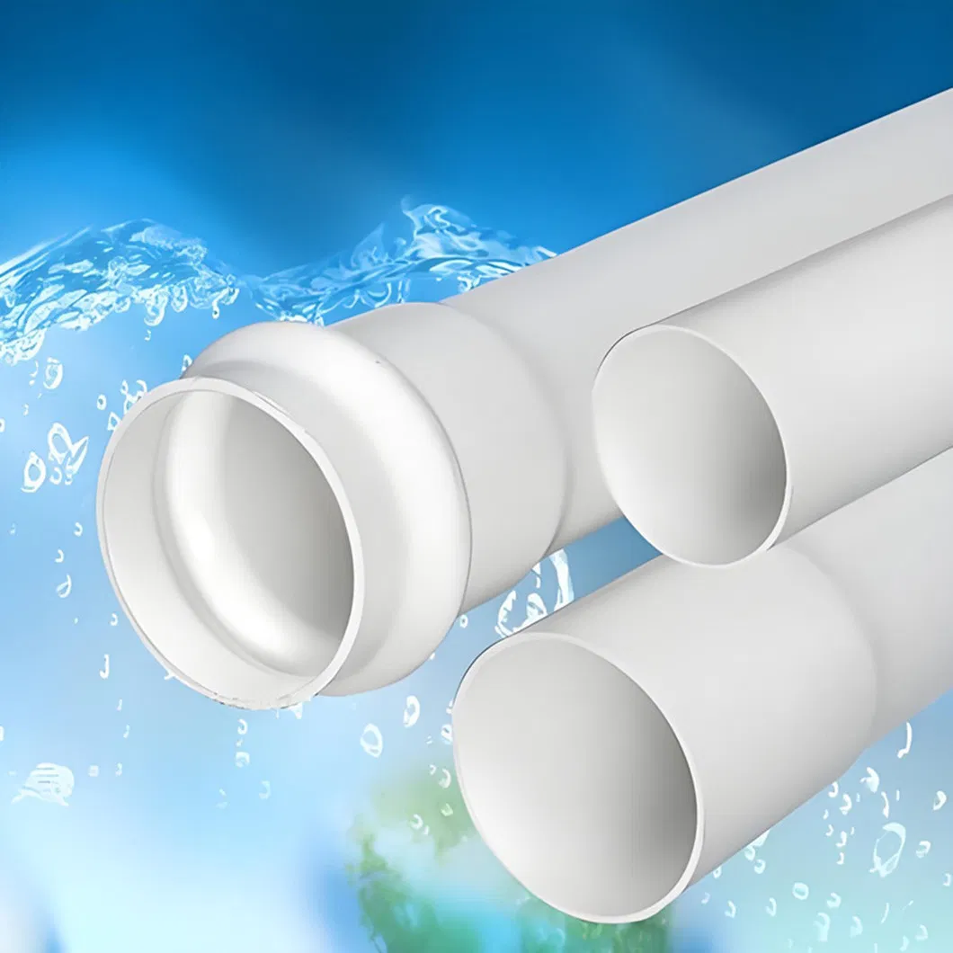 PVC Water Supply Drainage Irrigation Plumbing Large Diameter Pn10 DN250 UPVC Pipe