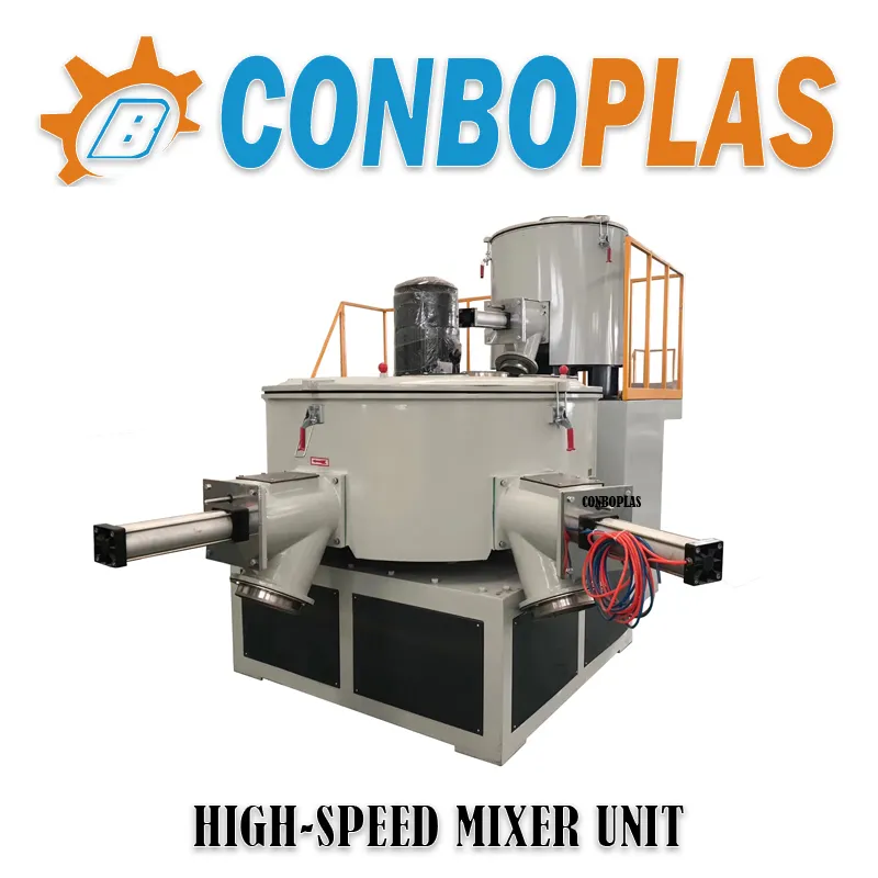 Vertical High Speed Heating Cooling Mixer PVC Water Drainage Pipe