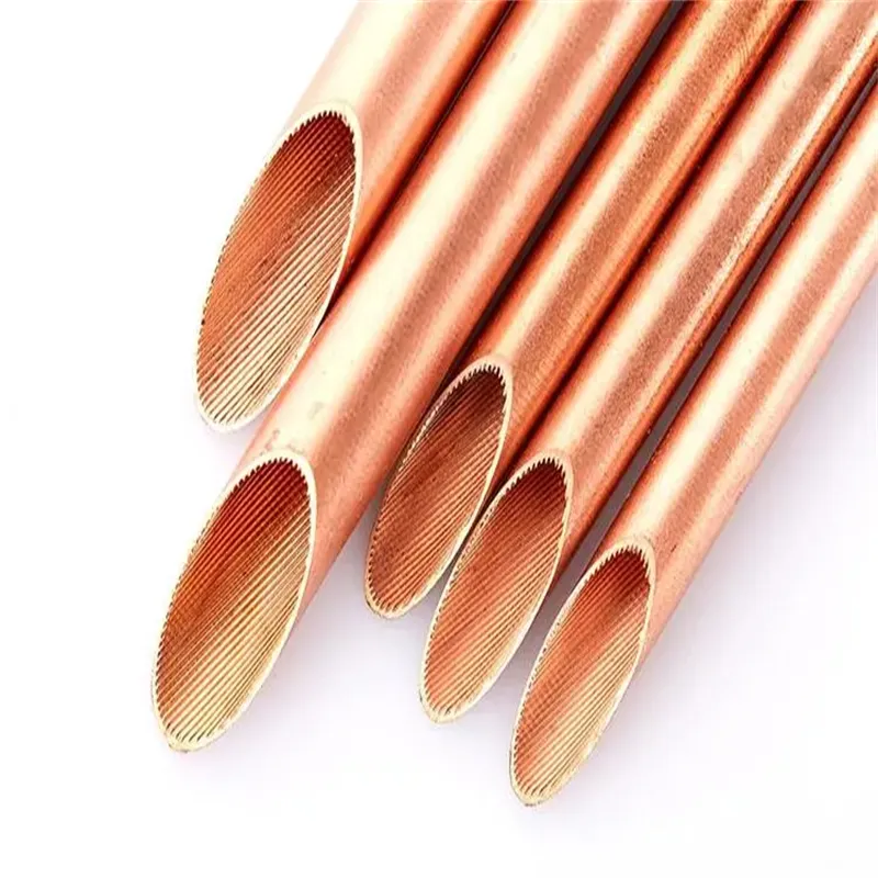 High Precision Inner Grooved External Grooved C63200 Brass Pipe