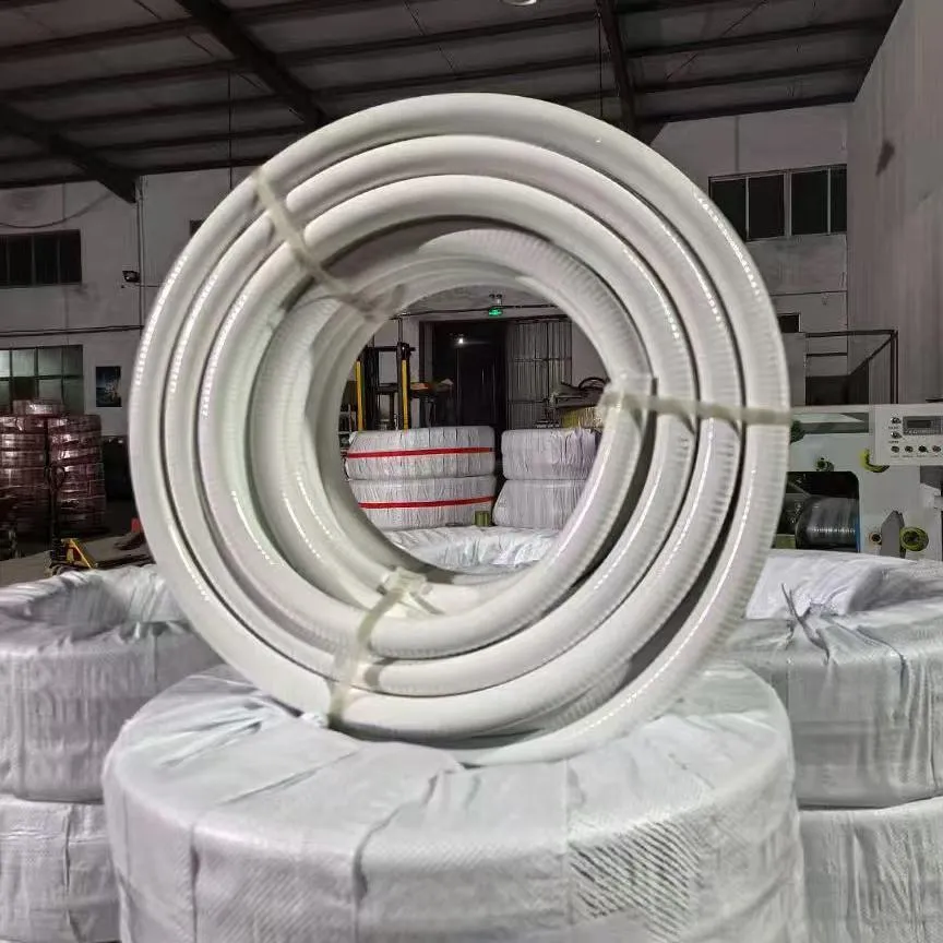 Blue Corrugated PVC Spiral Sewage Sand Sludge Trash Suction Tube Hose Pipe