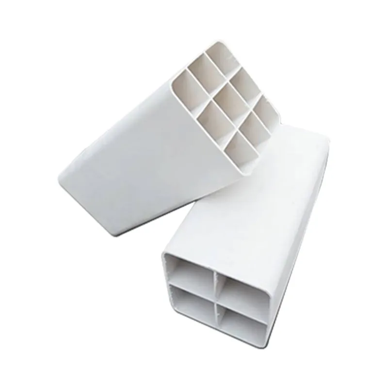 Durable PVC Square Hole Grating Pipe for Industrial Use