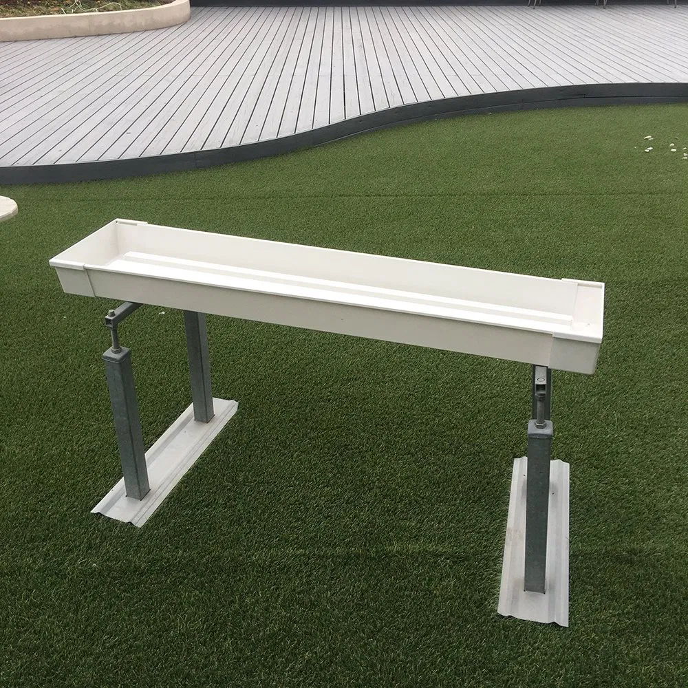 Hydroponics Strawberry Growing Gutter Hydroponic Gutter Support System
