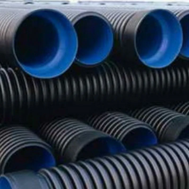 HDPE Double Wall Corrugated (DWC) Plastic Culvert Pipe for Drainage and Sewage