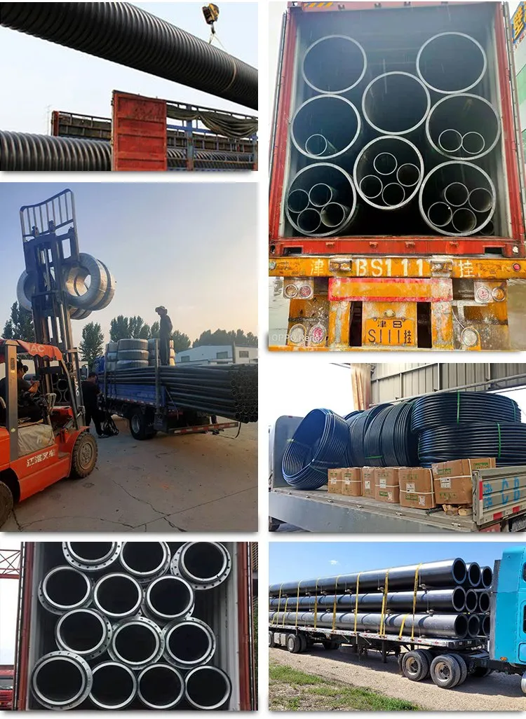 Drainage Coil PVC Drainage Pipe Slotted Corrugated Pipe