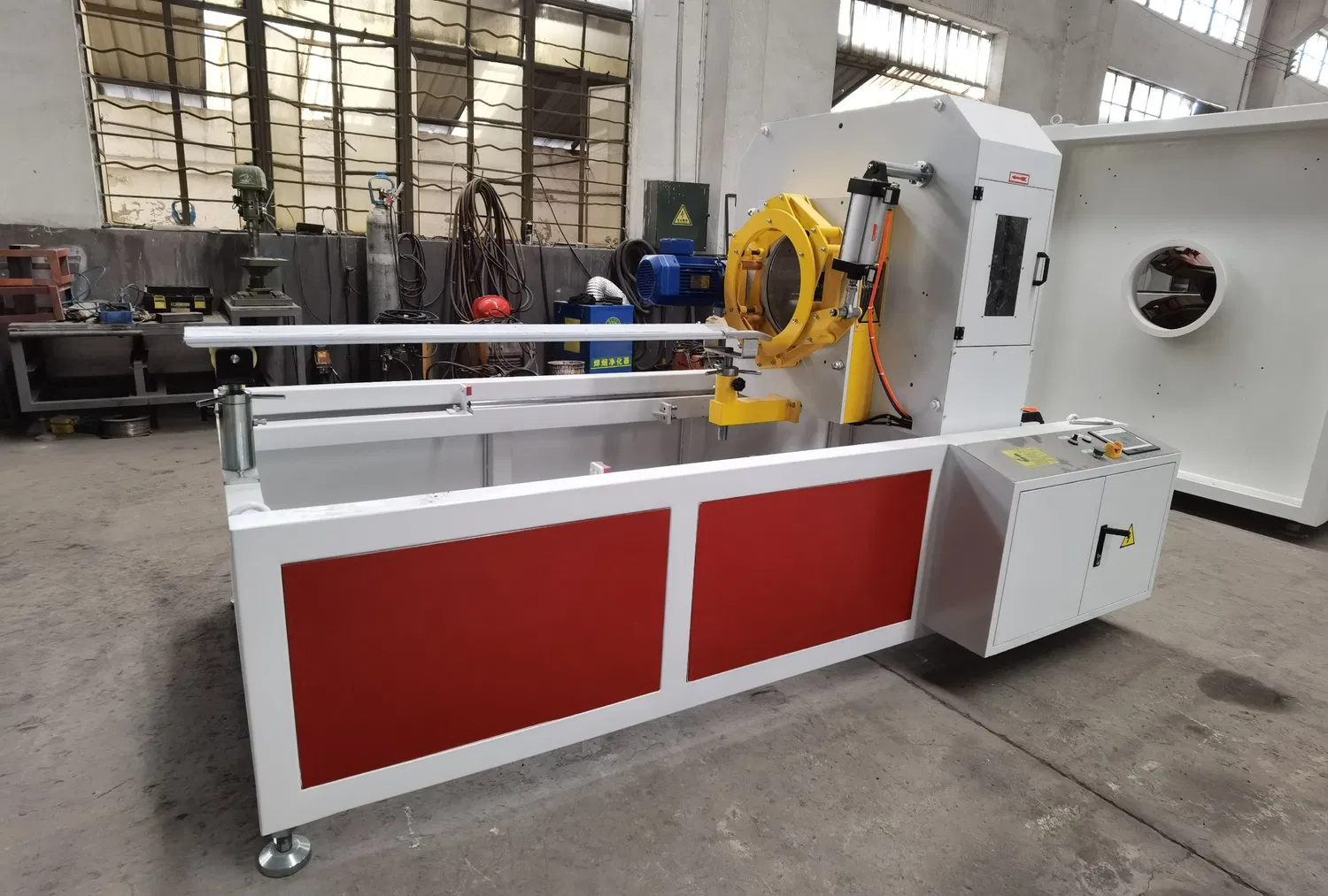 High Efficient 110/400mm Plastic PE Tube Pipe Making Machine Single Screw Extruder HDPE Pipe Product High Efficient 110/400mm Plastic PE Tube Pipe Making Machine Single Screw Extruder HDPE Pipe Product