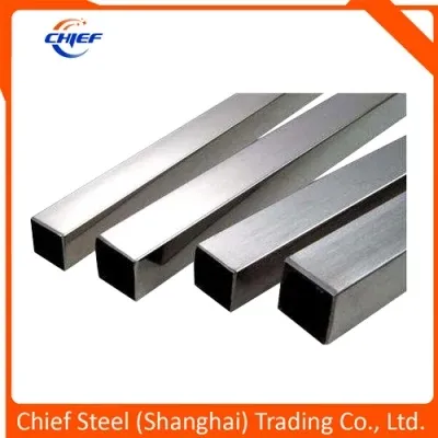 Square Pipe 410 Stainless Steel Cold Rolled Stainless Steel Pipes for Petroleum, Chemical Engineering, Nuclear Power, Military, Machinery