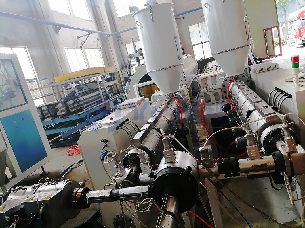 Audited Supplier PVC PE PP Dwc Plastic Single Wall Double Wall Drainage Sewage Electric Conduit Corrugated Hose Pipe Making Machine