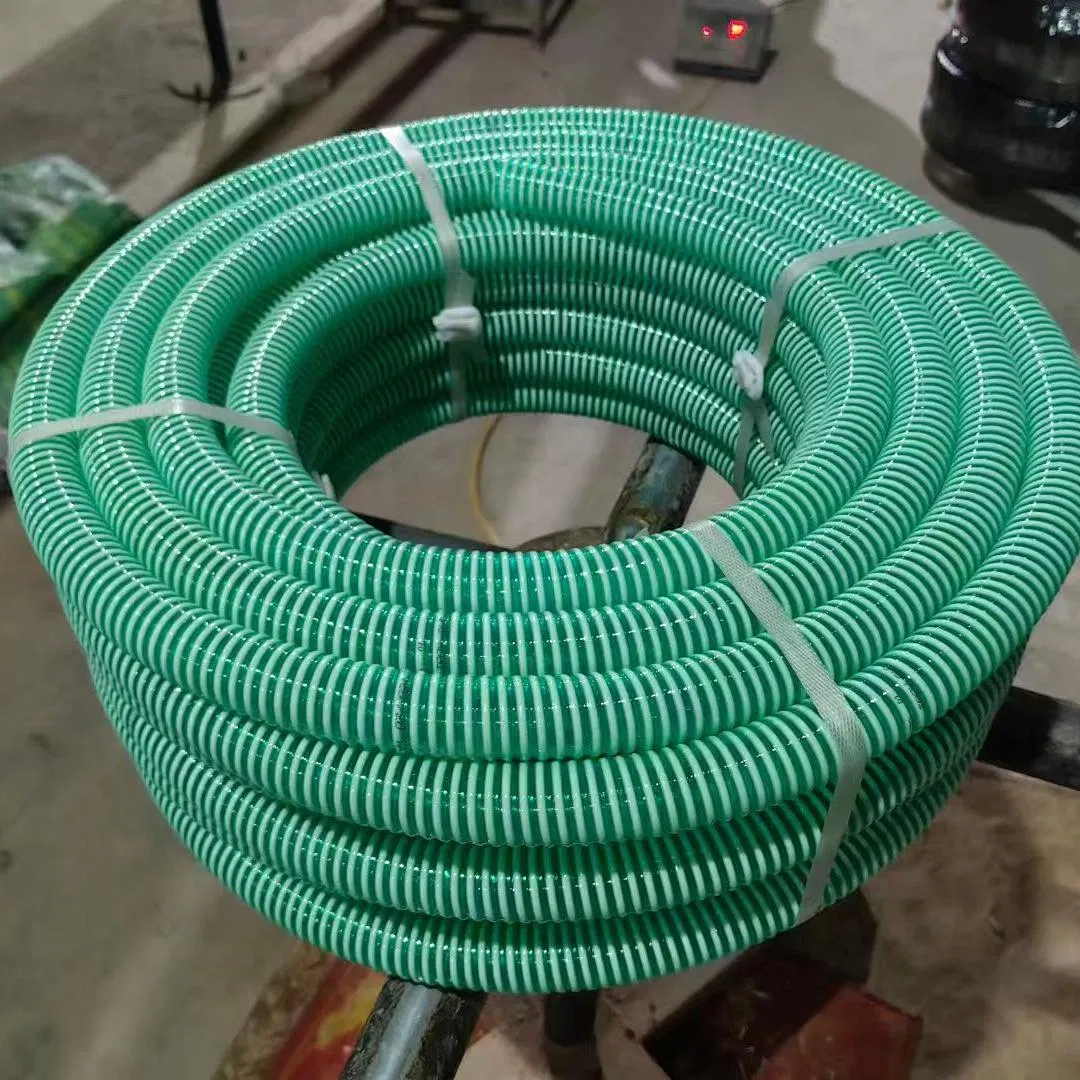 Blue Corrugated PVC Spiral Sewage Sand Sludge Trash Suction Tube Hose Pipe Blue Corrugated PVC Spiral Sewage Sand Sludge Trash Suction Tube Hose Pipe