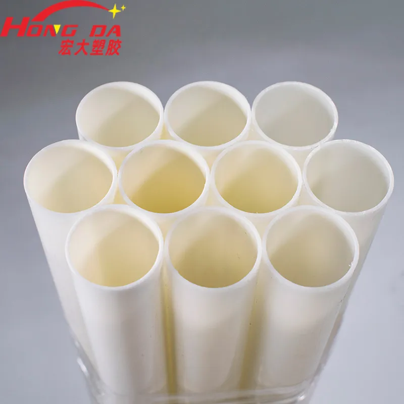 Versatile Flame-Retardant ABS; PVC Plastic Round Pipe/Tube for Industrial Use