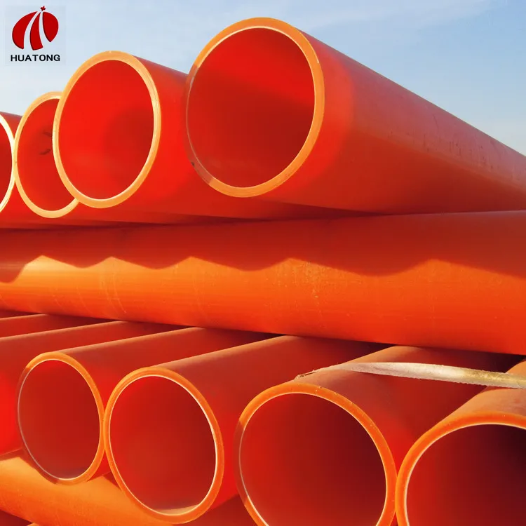 Non-Excavation High-Durable Mpp Underground Cable Protection Pipe DN175
