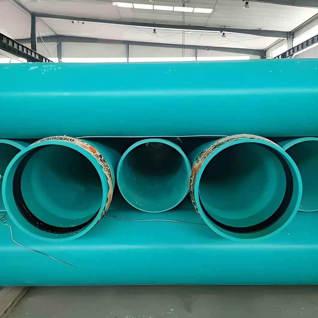 Blue Durable Lightweight PVC Water Well Scree Pipe for Efficient Sewage Systems
