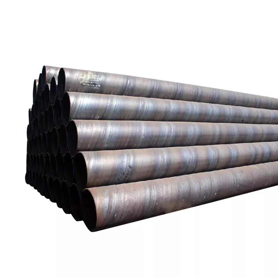 Spiral Pipe High Strength Power Plant Pipeline Large Diameter Spiral Welded Steel Pipe