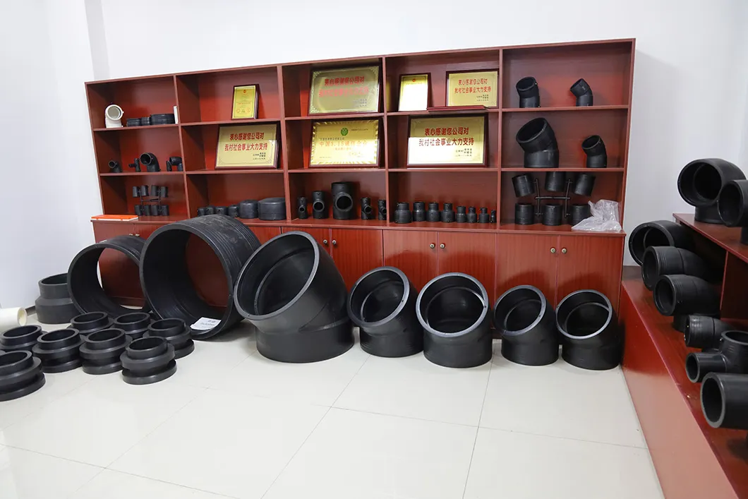 HDPE Electrofusion 45 Degree Elbow Fittings/Black SDR11 Pn16 Fittings/Coupling Pipe Connect Fittings/Electrofusion PE100/Factory Price