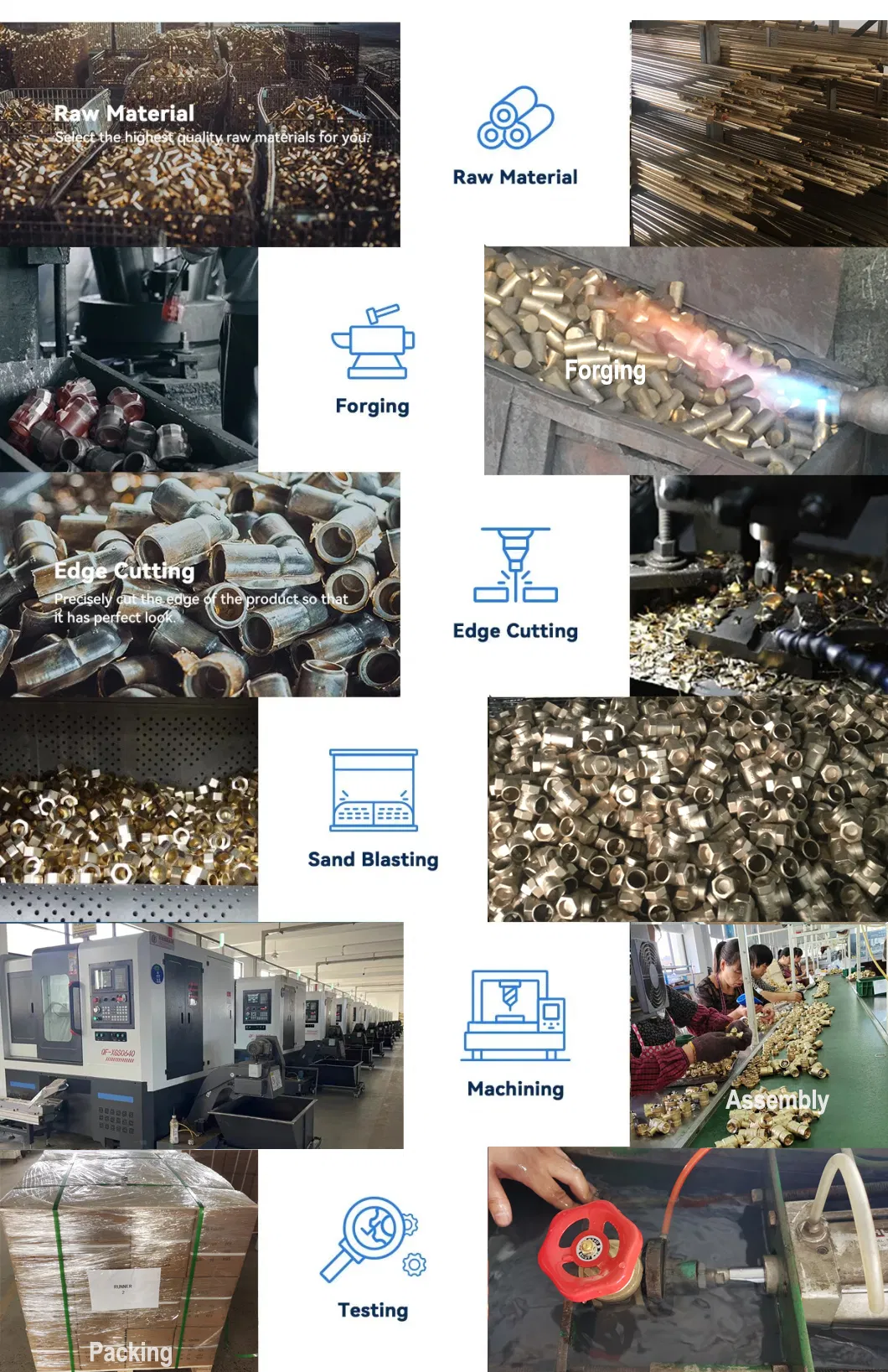 Brass Compression Fitting for PE Pipe Female Coupling