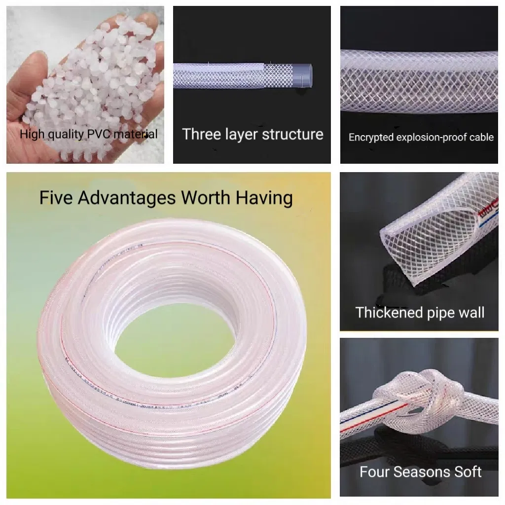 China Factory Quality Assurance PVC Expandable Garden Hose Premium Soft Water Pipe with Durable PVC Connectors