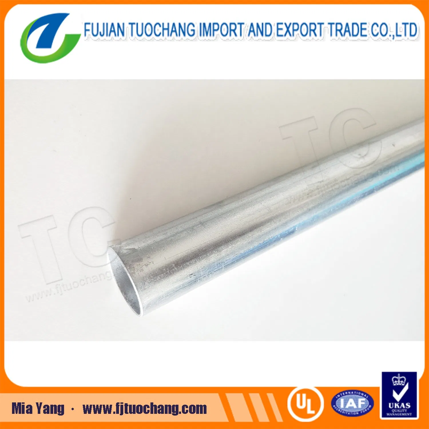 Hot DIP Galvanized EMT Electrical Conduit