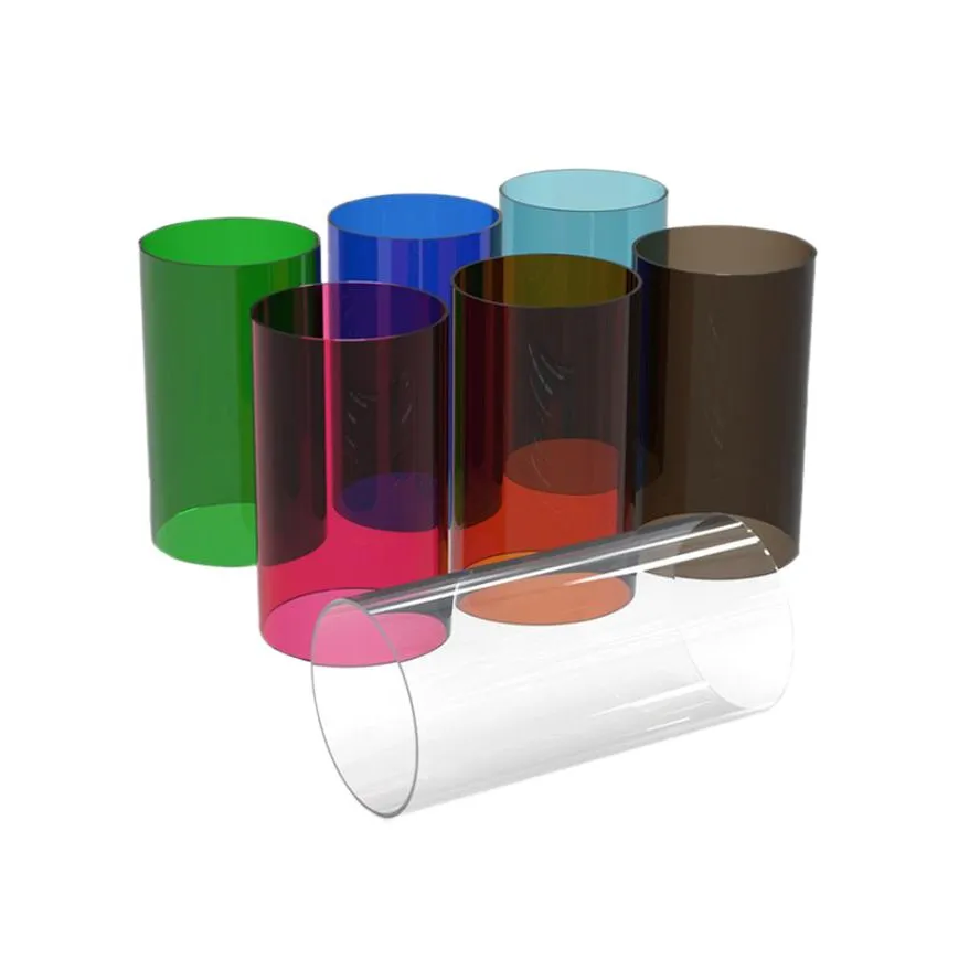 Hot Sale Clear 100mm Diameter Clear Plastic Acrylic Tube Hollow PMMA Rods Acrylic Pipes ABS Tubing