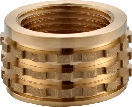 CPVC PVC PPR Plumbing Molding Brass Insert Pipe Socket Fitting