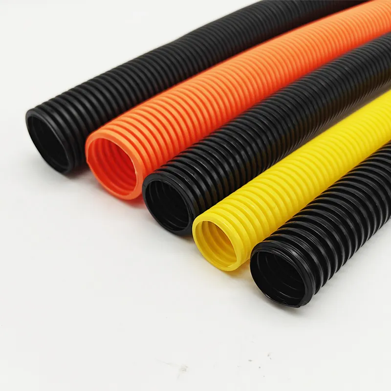 China Factory Price Nylon PA Plastic Flexible Corrugated Pipe
