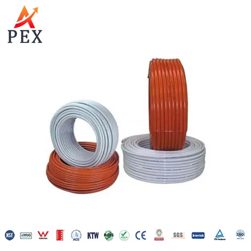 Orange Color NSF Certified ASTM F876/877 EVOH Oxygen Barrier Pex Tubing - 300FT Coil for Plumbing &a