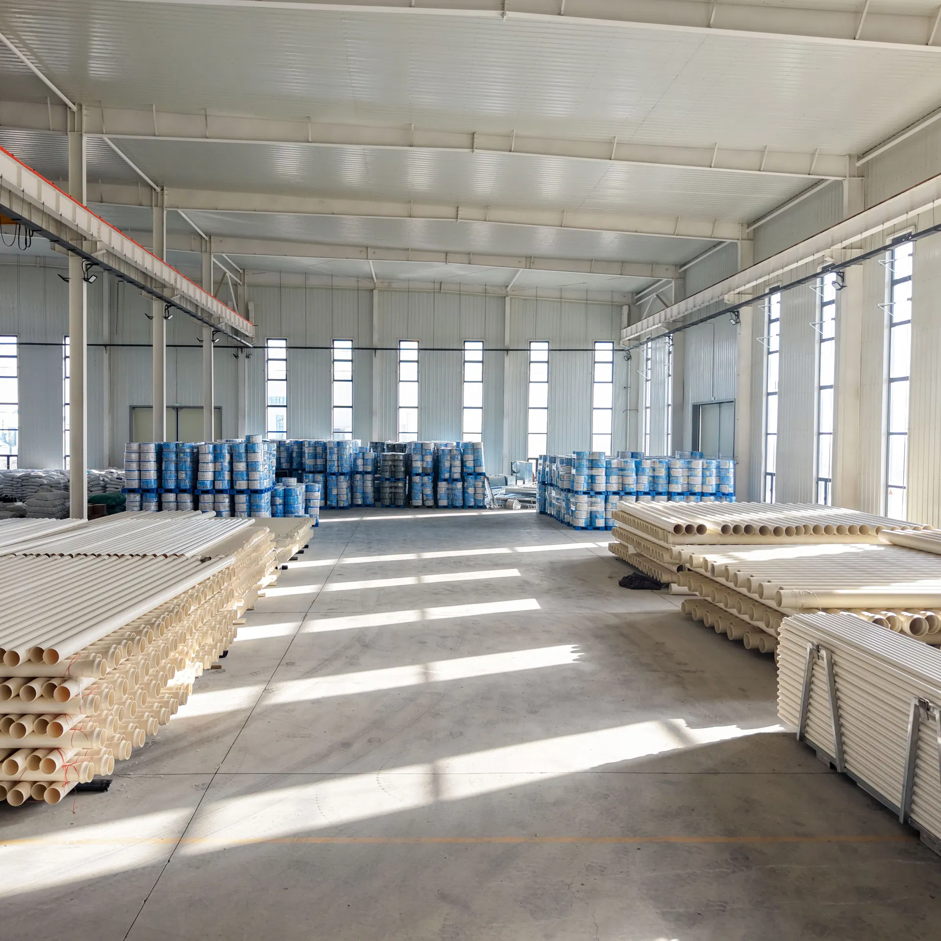 Custom Grey Easy Installation PVC Water Pipe for Supply