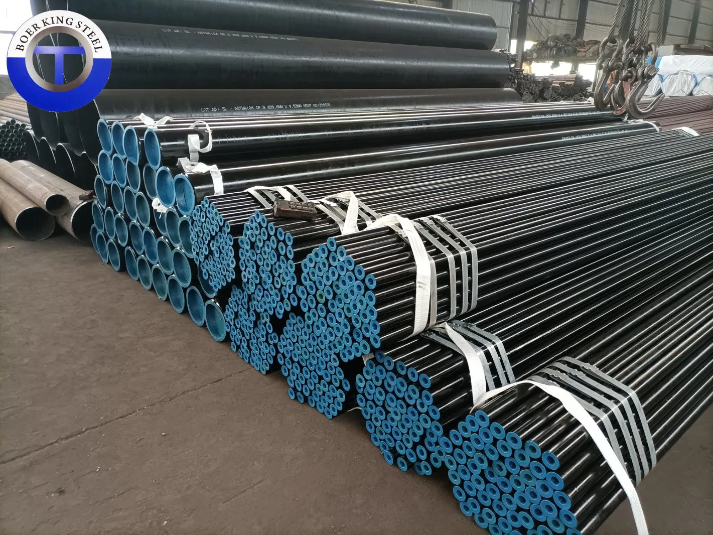 DIN17175 St35 St35.8 St37 St45.8 Carbon Seamless Iron Steel Pipe