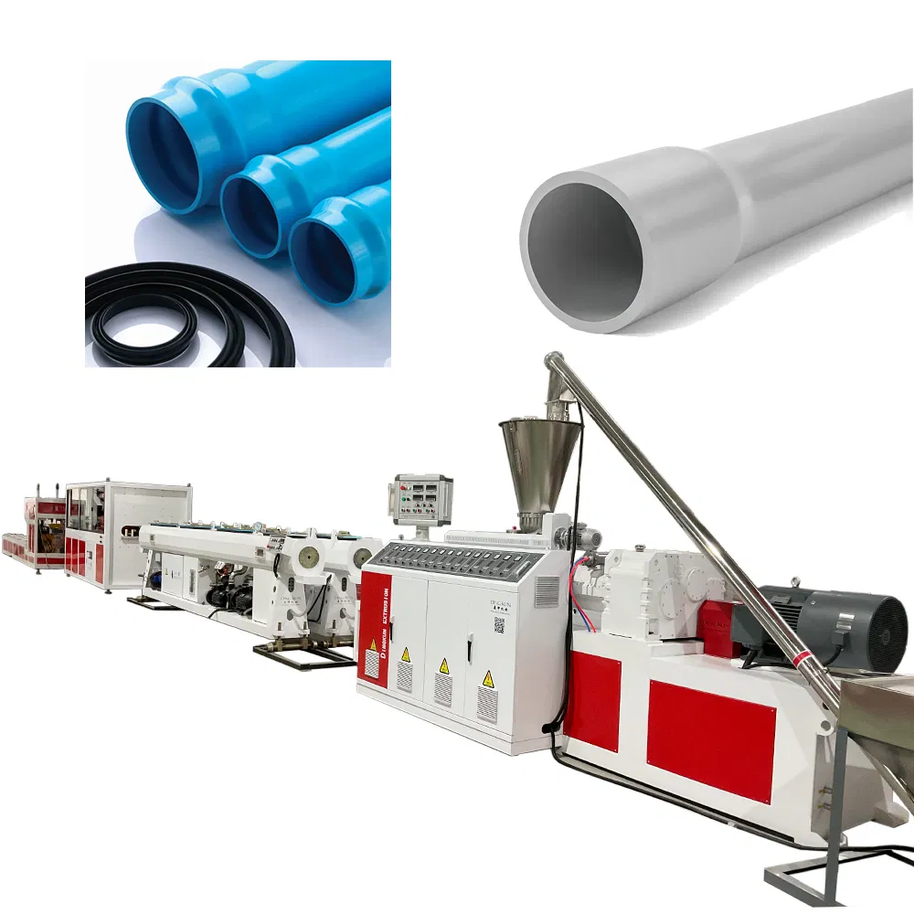 UPVC CPVC Conduit Plastic Extrusion Extruder Production Line Electric Water Pipe Making