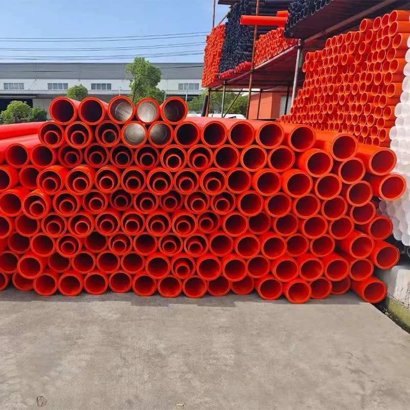 Telecom Infrastructure Protection Wire Conduit Advanced Plastic Power Cable Protection Pipe