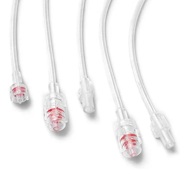 1200psi High Pressure Dsa Contrast Injection Line Connecting Tubing, Braided Rotary Female Male Luer