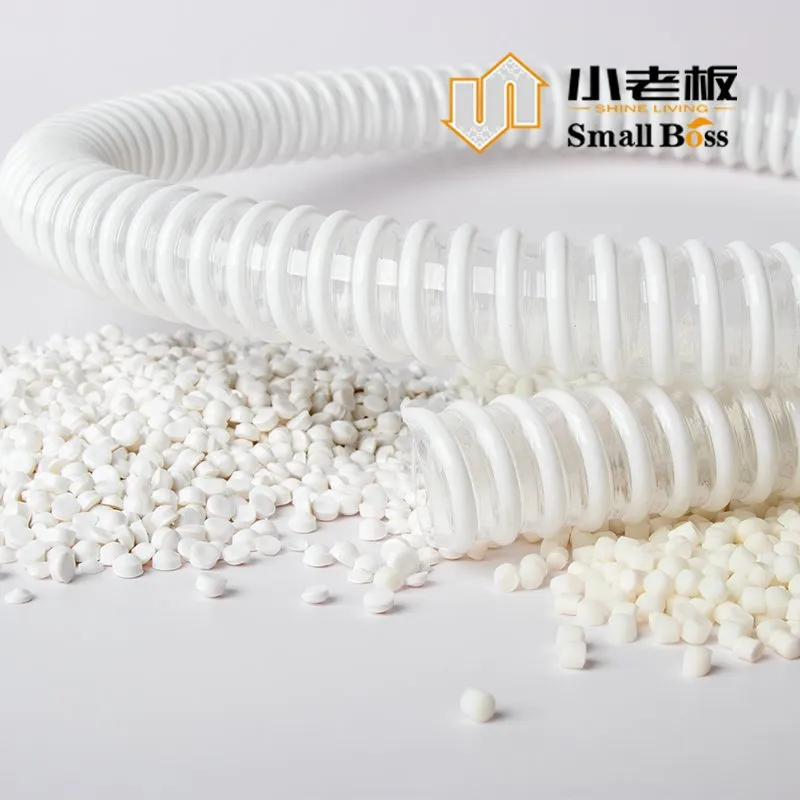 Co-Extrusion White Pipe PVC Compound Corrugated Pipe