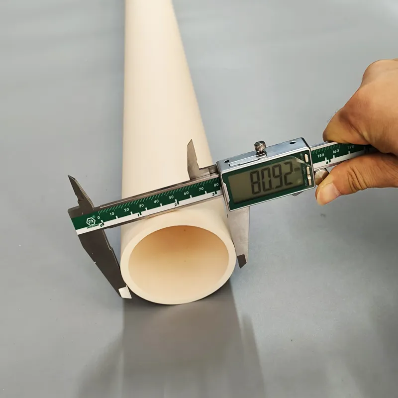 1600c Alsint 99.7% Alumina Al2O3 Ceramic Pipe for Thermocouple Production