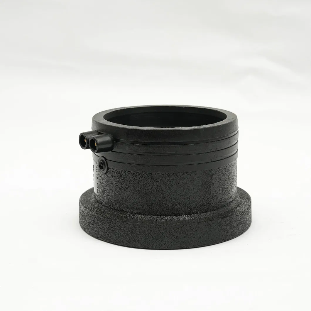 China Manufacturer's 110mm HDPE Electrofusion Elbow Pipe Fittings PVC/Plastic/Nylon Bushing with Weld Connection Water Supply
