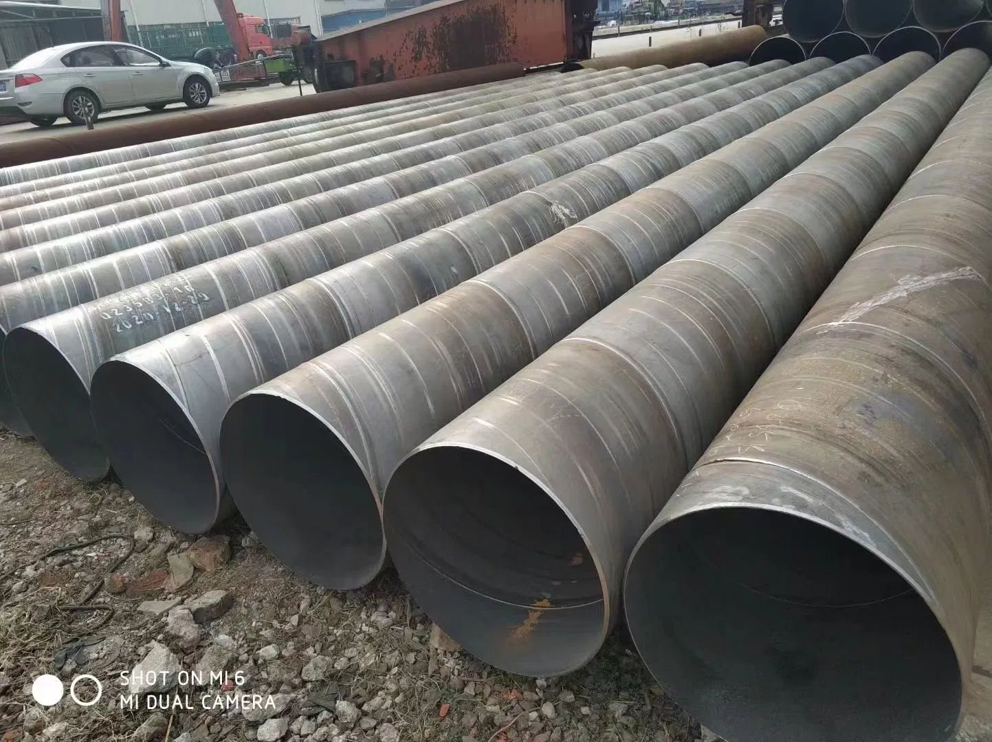 ASTM A36 A53 A192 Q235 Q235B 1045 4130 Sch40 10mm 60mm Hot Rolled Welded Carbon Steel Pipe for Oil a