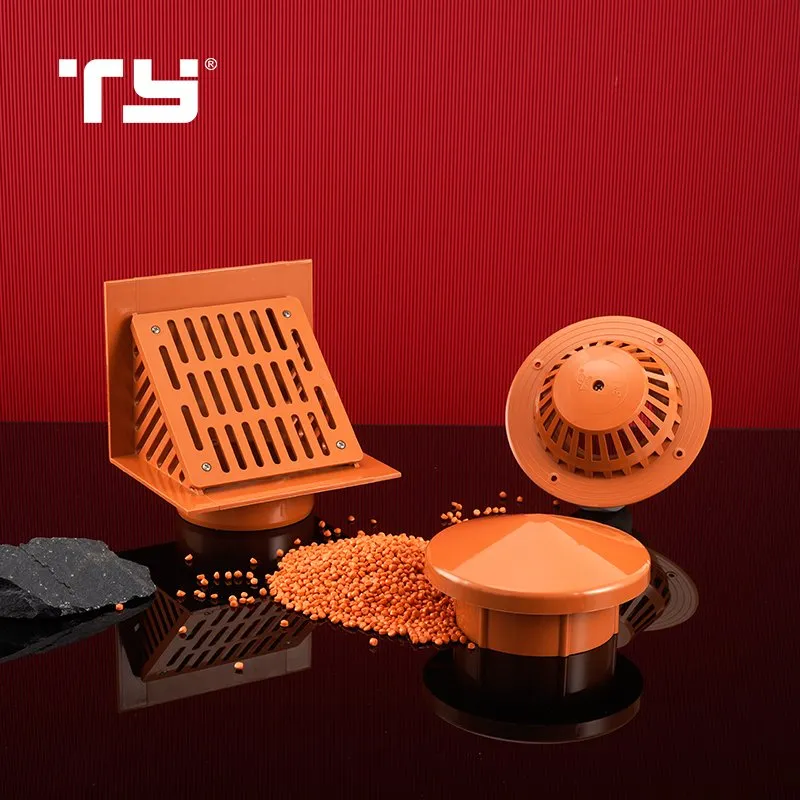 Tianyan Standard GB/T 5836.2 Socket Vent Cowl of PVC-U Plastic Drainage Pipe Fittings with OEM