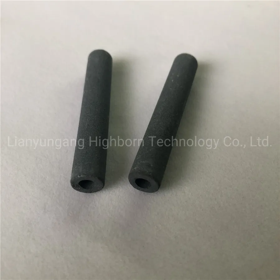 Porosity Customizable Porous Sic Ceramic Filtration Tubes Liquid Filter Pipes