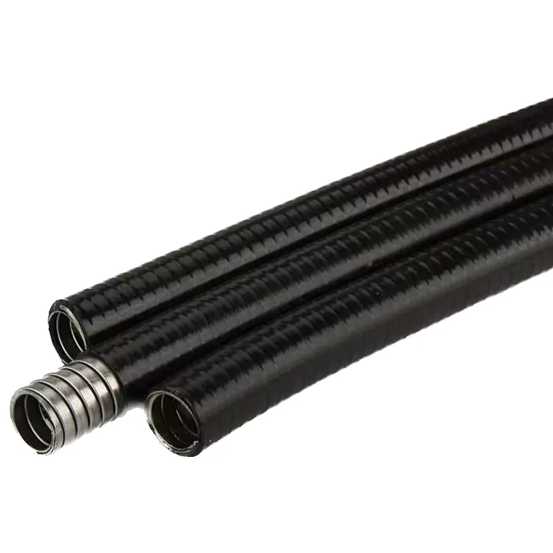 1/4" Inch Diameter Stainless Steel Flexible Interlock Cable Conduit/ Antivandal Hose