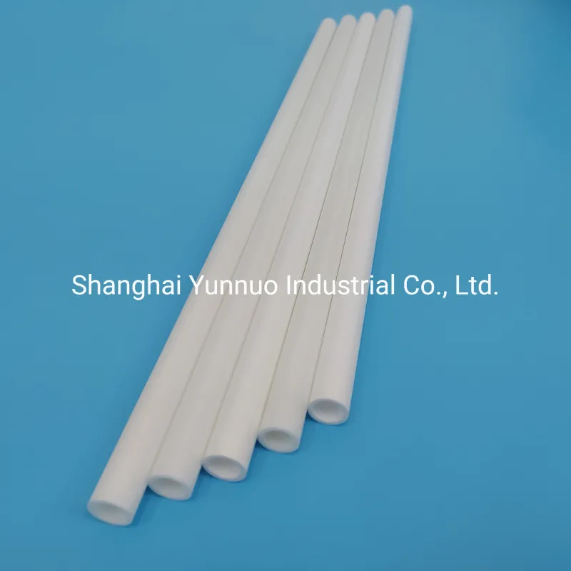 Ysz Yttria Stabilized Zirconia Ceramic Protection Pipes for Sensor