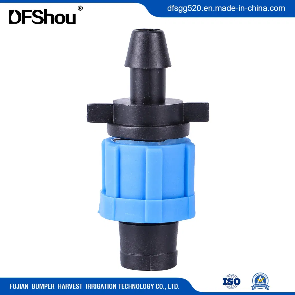 PVC Double-Rubber Ring Irrigation Tape Fittings for Farming