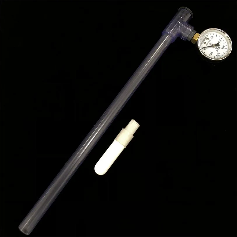 Agriculture Soil Tensiometer Porous Alumina Ceramic Probe Pipe with Vacuum Gauge Agriculture Soil Tensiometer Porous Alumina Ceramic Probe Pipe with Vacuum Gauge