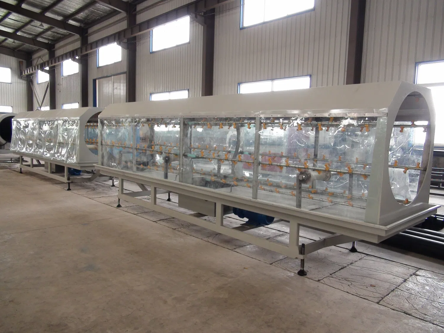 280/630mm PE HDPE PP PPR ABS Pex Silicon Core Pipe Extrusion Machine Plastic Water Tube Production L