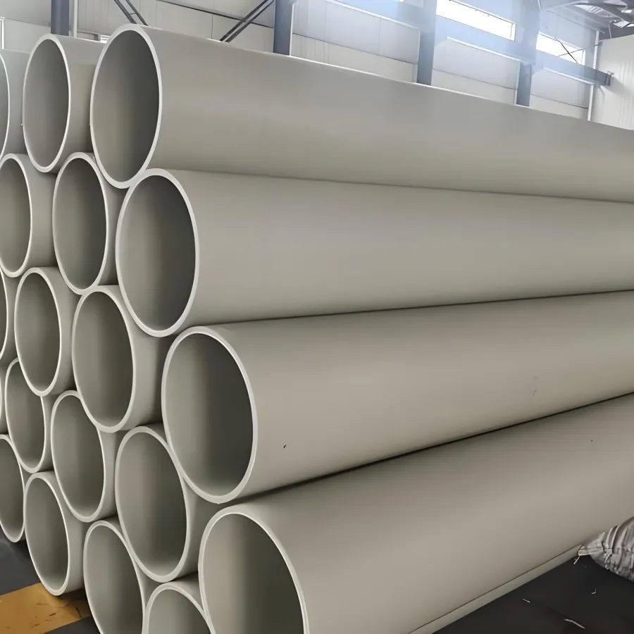 Multifunctional Pn16 Pph Fittings Plastic Straight Pipe for Industry