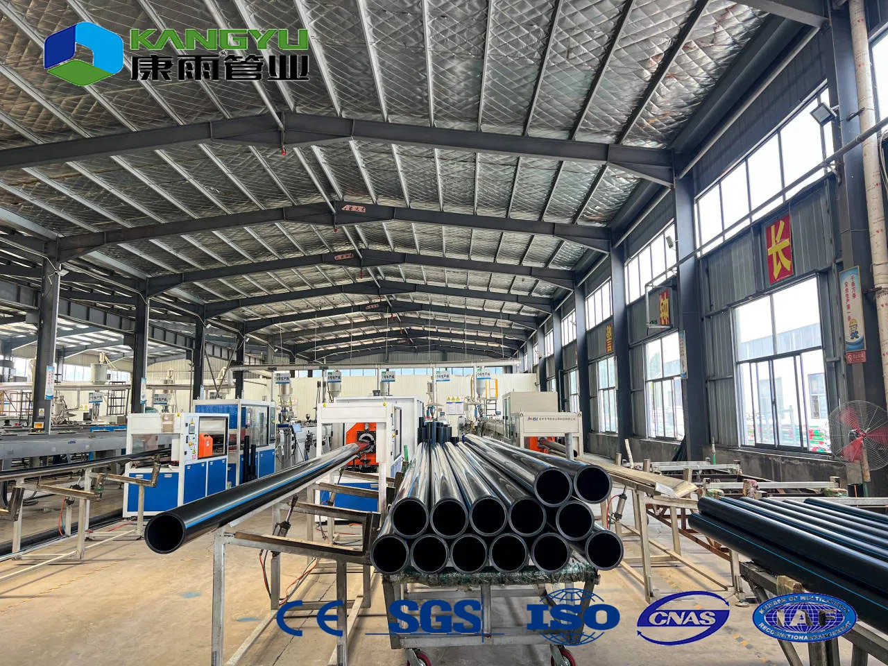 HDPE Steel Wire Mesh Reinforced Composite Pipeline for Mining Application