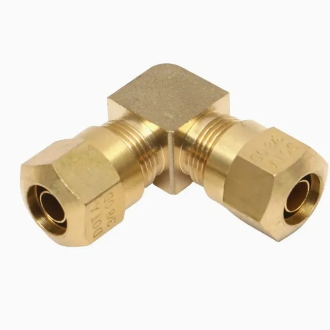Air Brake Nylon Pipe Quick Union Pneumatic Brass Elbow DOT Fittings