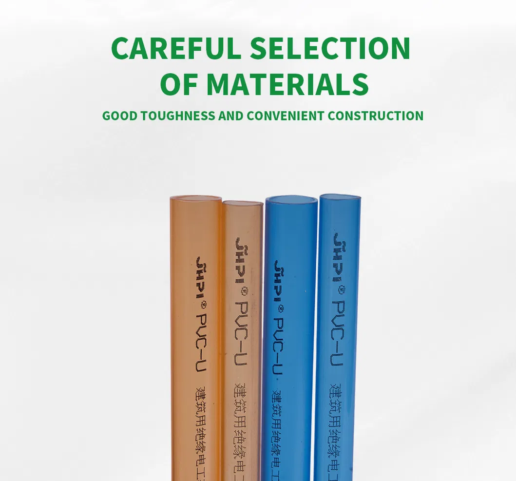 Factory Wholesale Customized PVC UPVC Water Supply Pipe with Corrosion Resistance and Long Service Life