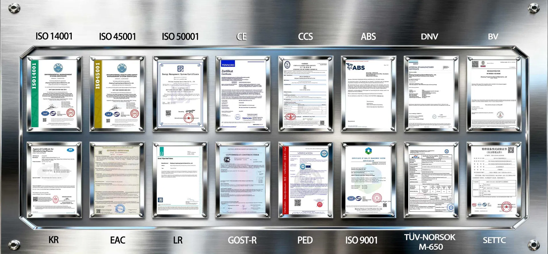 Polished Galvanized Steel Pipe for Construction with ASTM/En Standards