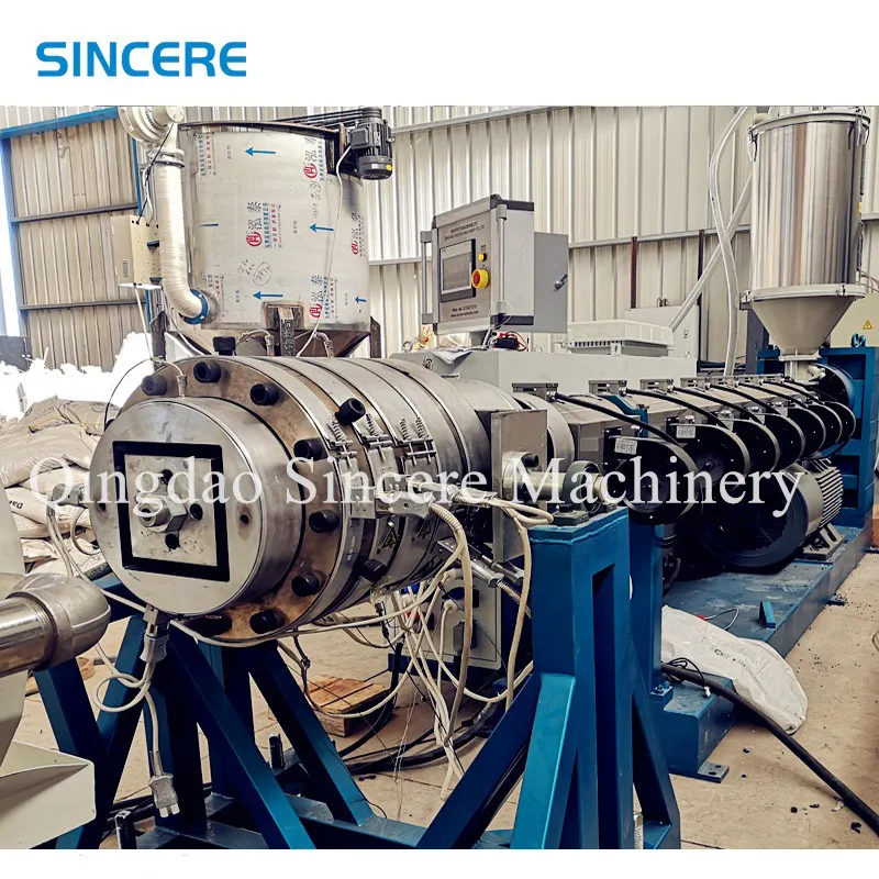 HDPE Inner Rib Enhanced Corrugated Pipe Production Line, Double-Walled Spiral Machine
