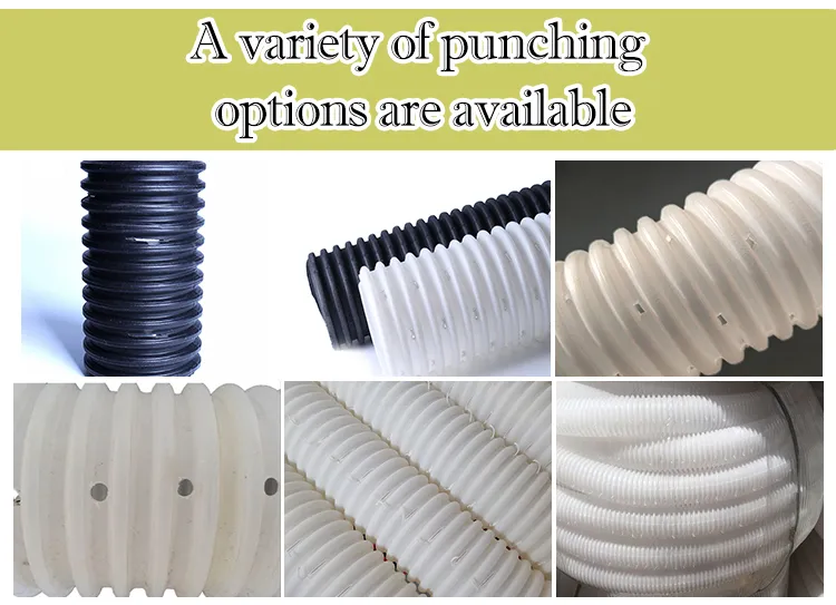 Drainage Coil PVC Drainage Pipe Slotted Corrugated Pipe